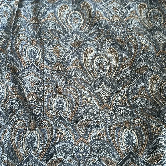 Stetson Blue Paisley Western Rodeo Shirt - Picture 4 of 4